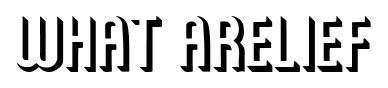 What ARelief font